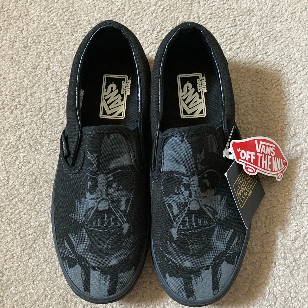 Darth Vader Vans Shoes Size US 6